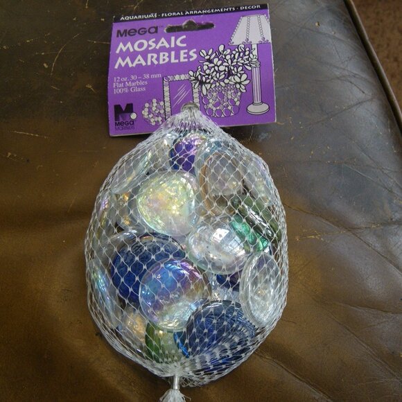 Glass Gems Dome Vase Filler Decorative Beads Marble Pebbles Stones Craft Decor - Picture 1 of 1